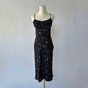 Wilfred Dress Floral Midi Milkmaid Size 8